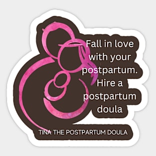 Hire a Postpartum Doula Sticker